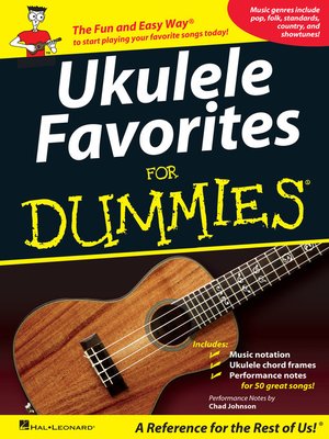 cover image of Ukulele Favorites for Dummies